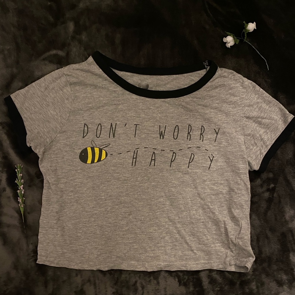 Cropped Graphic Tee